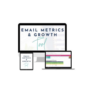 Email Marketing Metrics & Growth Tool, Dashboard for Measuring KPIs