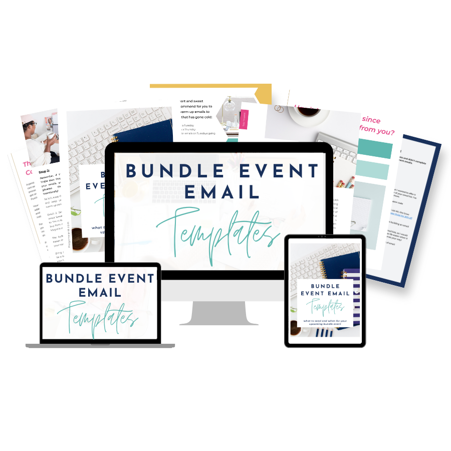 Business Bundle Giveaway Email Templates