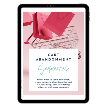 Cart Abandonment Email Sequence Templates