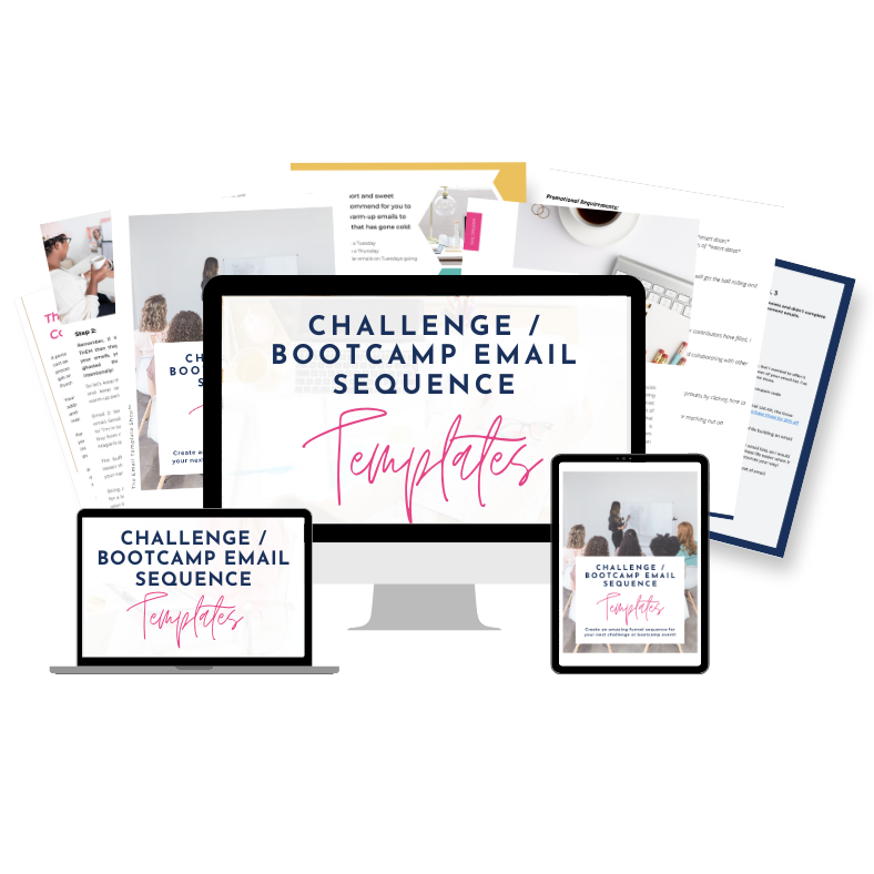 Challenge / Bootcamp Email Sequence Templates