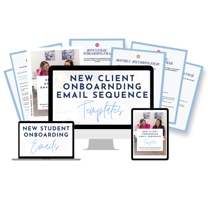 New Client Onboarding Email Sequence Templates