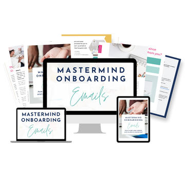 Small Business Mastermind Onboarding Email Templates