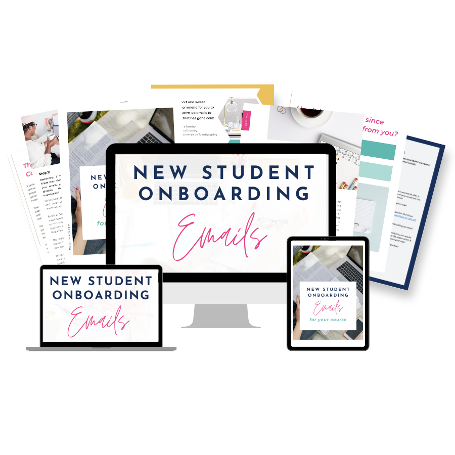 New Student / Course Onboarding Emails