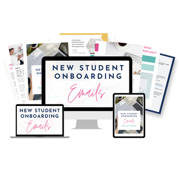 New Student / Course Onboarding Emails